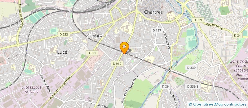 localisation de l'entreprise SOCIETE FORESTIERE DU THYMERAIS à CHARTRES