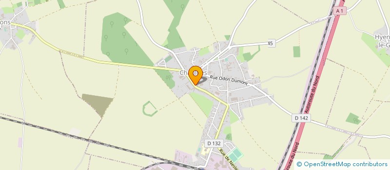 localisation de l'entreprise SOCIETE FORMENTEL BRUNOY  CHAULNES