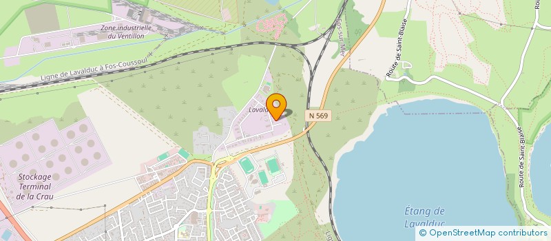 localisation de l'entreprise SOCIETE FOSSEENNE DE CONSTRUCTION à FOS-SUR-MER