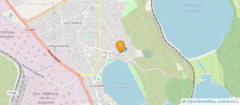 localisation de l'entreprise SOCIETE FOSSEENNE DE RESTAURATION  FOS-SUR-MER