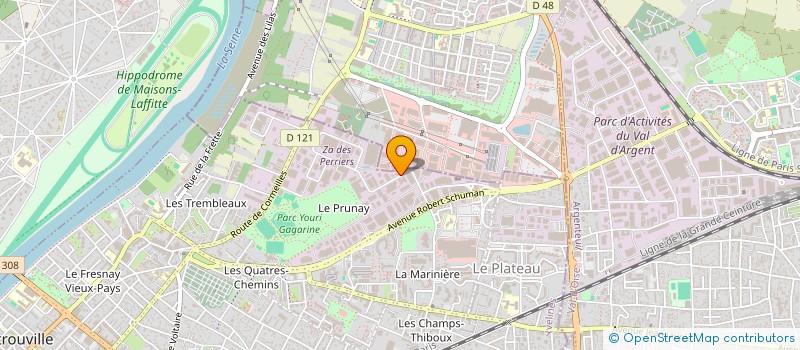 localisation de l'entreprise SOCIETE FOYART ET COMPAGNIE à SARTROUVILLE