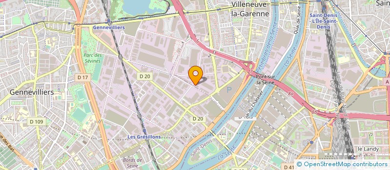 localisation de l'entreprise SOCIETE FRAN AISE DE COMMERCE INTERNATIONAL  VILLENEUVE-LA-GARENNE