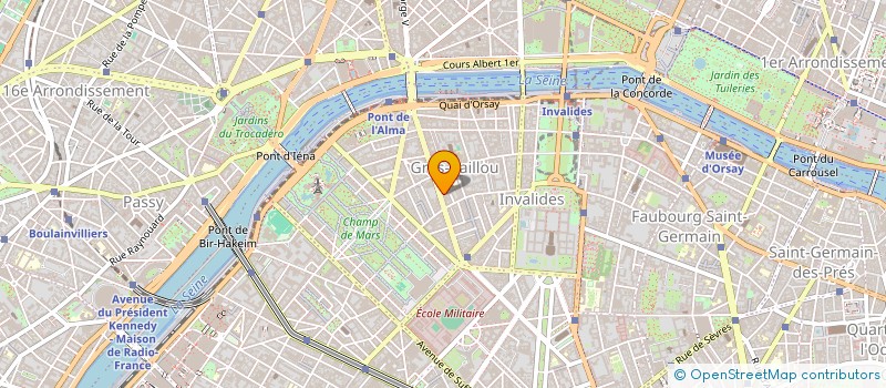 localisation de l'entreprise SOCIETE FRANCAISE ASSAINISSEMENT SFA à PARIS