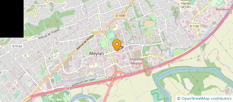 localisation de l'entreprise SOCIETE FRANCAISE D'ACHATS DE RONDINS à MEYLAN