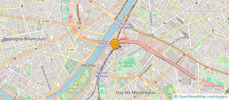 localisation de l'entreprise SOCIETE FRANCAISE D'AMENAGEMENT ET D'URBANISME - S.N.C. à ISSY-LES-MOULINEAUX