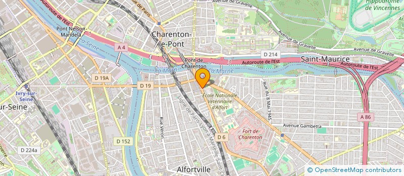 localisation de l'entreprise SOCIETE FRANCAISE D'ANATOMIE PATHOLOGIQUE VETERINAIRE à MAISONS-ALFORT