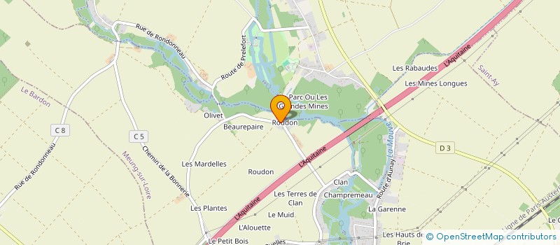localisation de l'entreprise SOCIETE FRANCAISE D'AUTOMATISME SARL à MEUNG-SUR-LOIRE