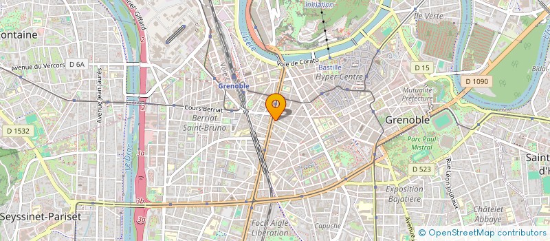 localisation de l'entreprise SOCIETE FRANCAISE D'AUTOMATISMES  GRENOBLE