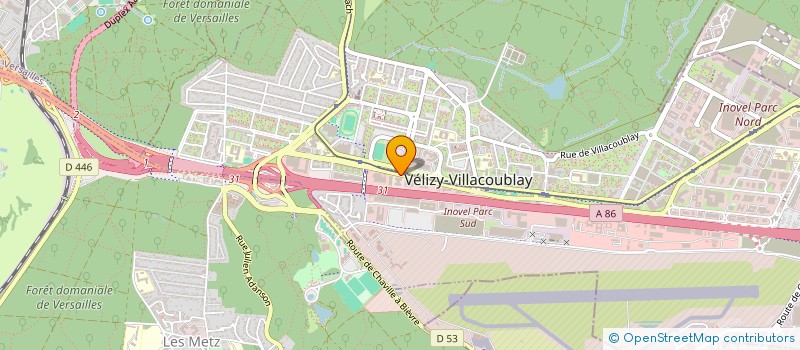 localisation de l'entreprise SOCIETE FRANCAISE D'ELECTRONIQUE APPLIQUEE à VELIZY-VILLACOUBLAY