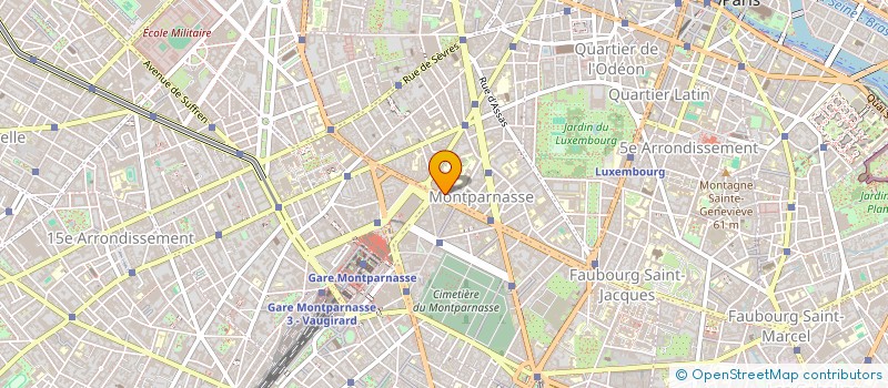 localisation de l'entreprise SOCIETE FRANCAISE D'ENDOSCOPIE DIGESTIVE à PARIS