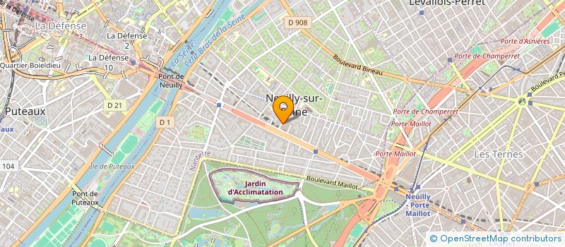 localisation de l'entreprise SOCIETE FRANCAISE D ETUDES ET DE REALISATIONS D EQUIPEMENTS GAZIERS - SOFREGAZ à NEUILLY-SUR-SEINE