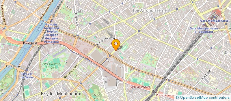 localisation de l'entreprise SOCIETE FRANCAISE D'EXPOSITIONS à PARIS