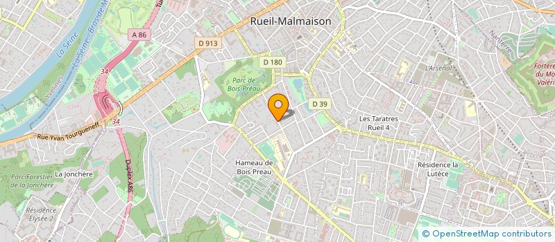 localisation de l'entreprise SOCIETE FRANCAISE D'INGENIERIE INTERNATIONALE - S F 2I à RUEIL-MALMAISON