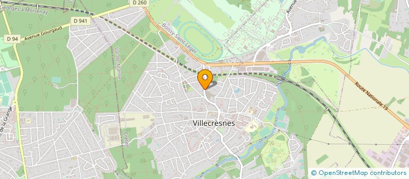 localisation de l'entreprise SOCIETE FRANCAISE D'INSPECTION TECHNIQUE à VILLECRESNES
