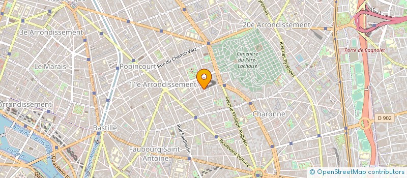 localisation de l'entreprise SOCIETE FRANCAISE D'INTERVENTION à PARIS