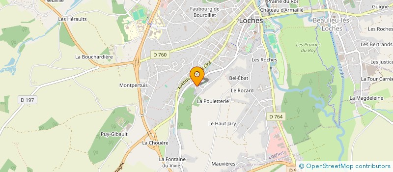 localisation de l'entreprise SOCIETE FRANCAISE D'INVESTIGATION à SORIGNY