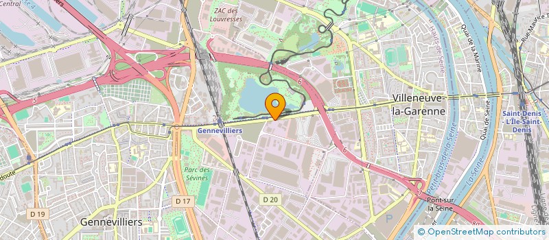localisation de l'entreprise SOCIETE FRANCAISE DE BACS DE MANUTENTION à GENNEVILLIERS