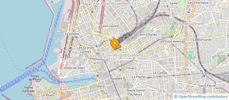 localisation de l'entreprise SOCIETE FRANCAISE DE BAGAGERIE à MARSEILLE