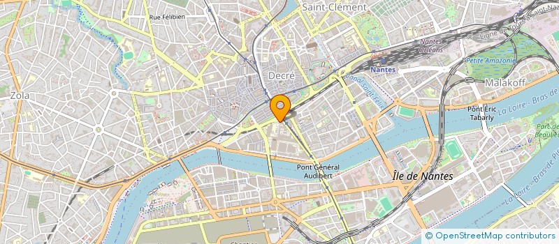 localisation de l'entreprise SOCIETE FRANCAISE DE CHIRURGIE PLASTIQUE ET ESTHETIQUE DE LA FACE à NANTES