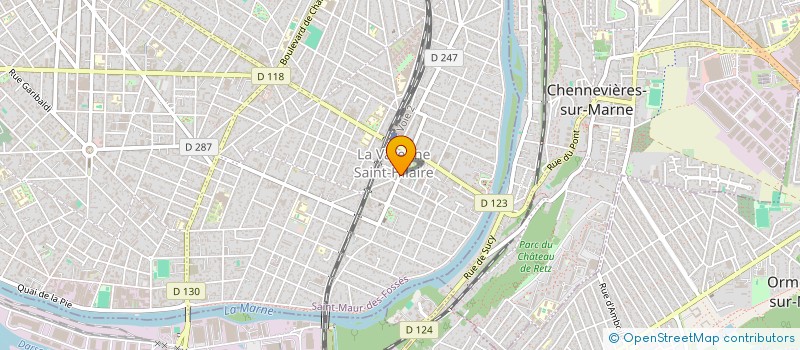localisation de l'entreprise SOCIETE FRANCAISE DE COMPTABILITE ET D'AUDIT à SAINT-MAUR-DES-FOSSES