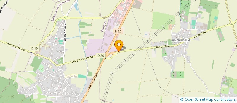 localisation de l'entreprise SOCIETE FRANCAISE DE CONSTRUCTIONS JAMET  AVRAINVILLE