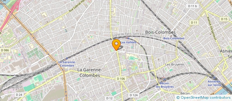localisation de l'entreprise SOCIETE FRANCAISE DE COURTAGE ASSURANCES à LA GARENNE-COLOMBES