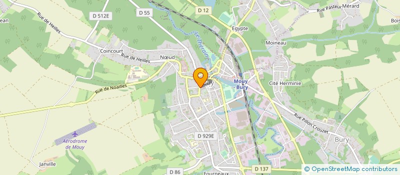 localisation de l'entreprise SOCIETE FRANCAISE DE COURTAGE ET D ENTREMISE  MOUY