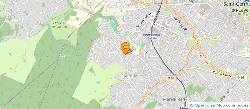 localisation de l'entreprise SOCIETE FRANCAISE DE DECAPAGE  SAINT-GERMAIN-EN-LAYE