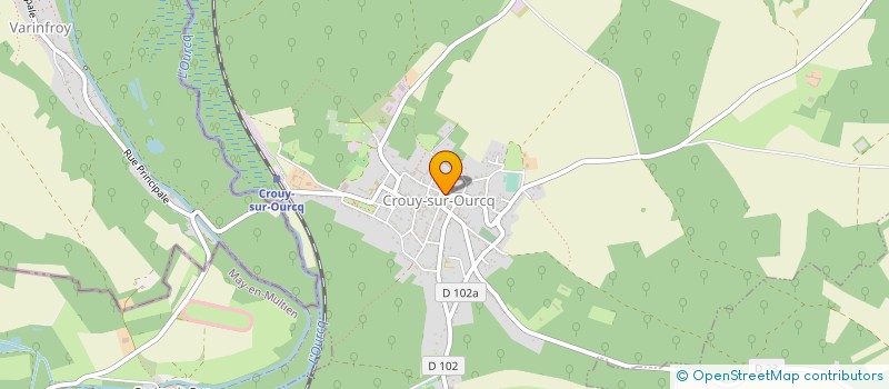 localisation de l'entreprise SOCIETE FRANCAISE DE FABRICATION D'IMPORTATION ET DE DISTRIBUTION à CROUY-SUR-OURCQ