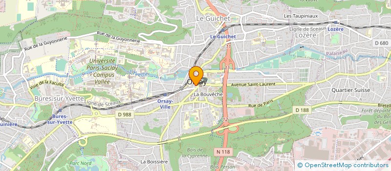 localisation de l'entreprise SOCIETE FRANCAISE DE GENIE BIOLOGIQUE ET MEDICAL (S.F.G.B.M)  RENNES