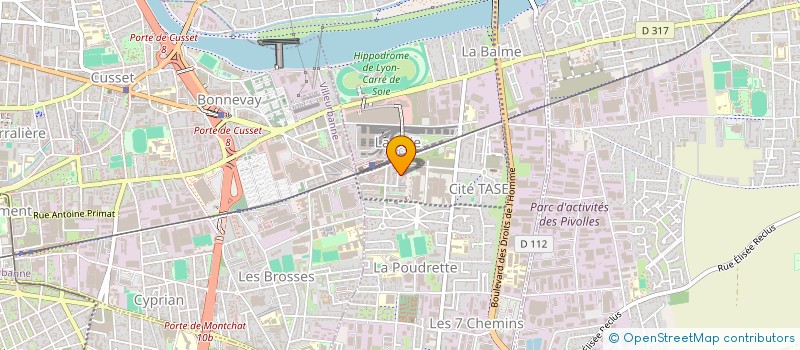 localisation de l'entreprise SOCIETE FRANCAISE DE GRADATION à VAULX-EN-VELIN