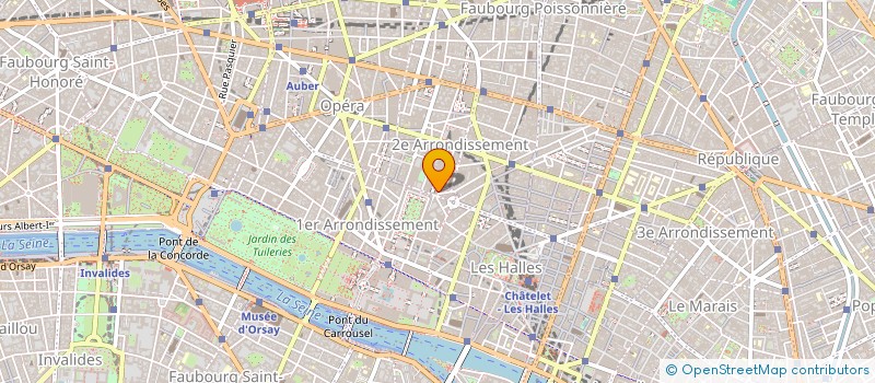 localisation de l'entreprise SOCIETE FRANCAISE DE L'AMEUBLEMENT PROFESSIONNEL & CO  PARIS