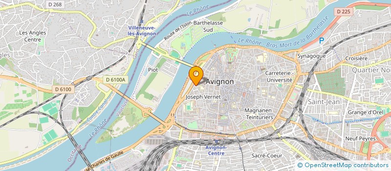 localisation de l'entreprise SOCIETE FRANCAISE DE L'AQUARELLE  AVIGNON