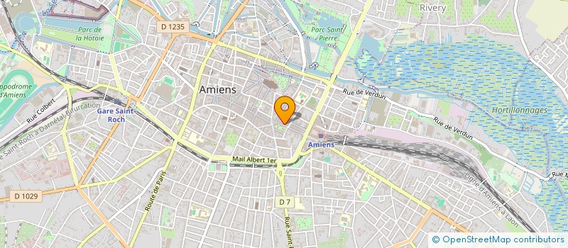 localisation de l'entreprise SOCIETE FRANCAISE DE LUNETTERIE à AMIENS
