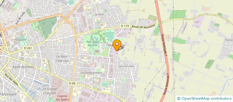 localisation de l'entreprise SOCIETE FRANCAISE DE MAISONS INDIVIDUELLES SFMI à VALENCE