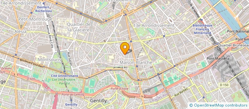 localisation de l'entreprise SOCIETE FRANCAISE DE MEDECINE ORALE ADAPTEE  PARIS