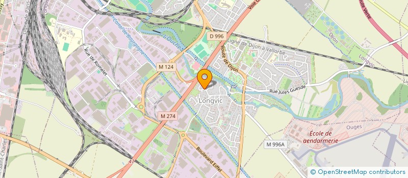 localisation de l'entreprise SOCIETE FRANCAISE DE MUSICOTHERAPIE  LONGVIC