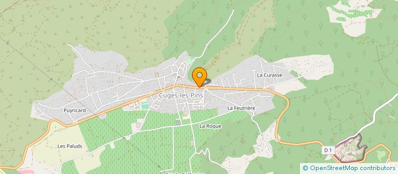 localisation de l'entreprise SOCIETE FRANCAISE DE PARCS D'ATTRACTIONS à CUGES-LES-PINS