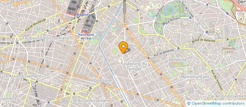localisation de l'entreprise SOCIETE FRANCAISE DE PATHOLOGIE à PARIS