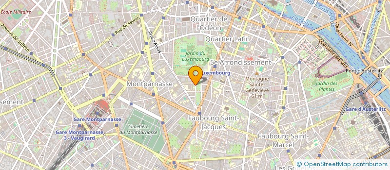 localisation de l'entreprise SOCIETE FRANCAISE DE PHARMACIE ONCOLOGIQUE  PARIS