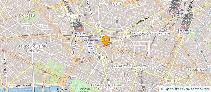 localisation de l'entreprise SOCIETE FRANCAISE DE PROMOTION PUBLICITAIRE  PARIS