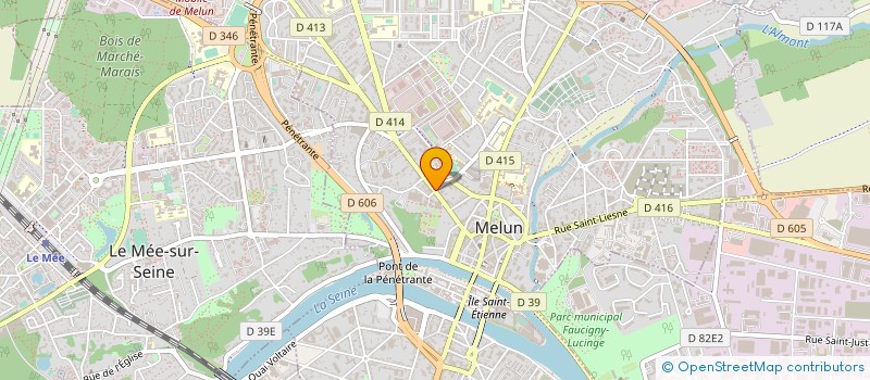 localisation de l'entreprise SOCIETE FRANCAISE DE PROTECTION PRIVEE à MELUN
