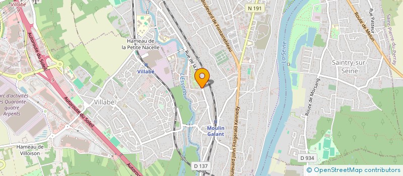 localisation de l'entreprise SOCIETE FRANCAISE DE RECYCLAGE à CORBEIL-ESSONNES