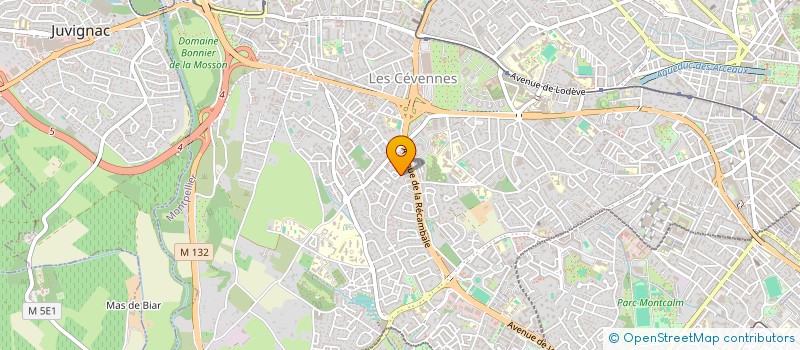 localisation de l'entreprise SOCIETE FRANCAISE DE REEDUCATION DE L EPAULE à MONTPELLIER
