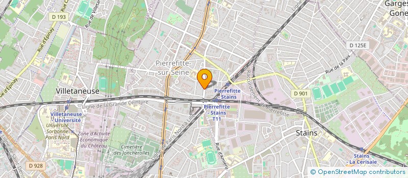 localisation de l'entreprise SOCIETE FRANCAISE DE RENOVATION IMMOBILIERE à PIERREFITTE-SUR-SEINE
