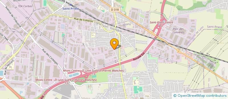 localisation de l'entreprise SOCIETE FRANCAISE DE REPOUSSAGE à MIONS