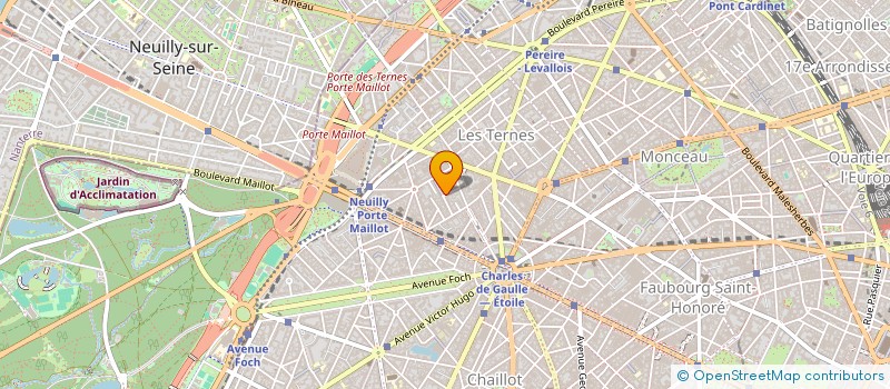 localisation de l'entreprise SOCIETE FRANCAISE DE RESTAURATION AFRICAINE  PARIS