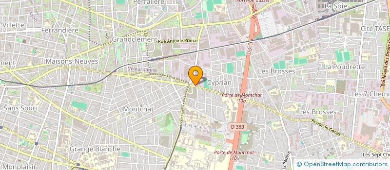 localisation de l'entreprise SOCIETE FRANCAISE DE SYSTEMES TERMINAUX à VILLEURBANNE