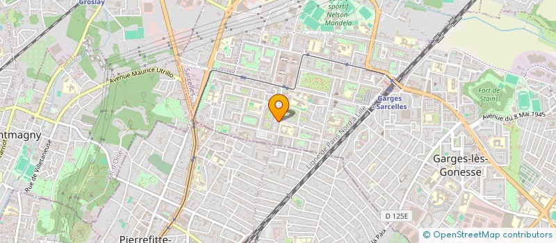 localisation de l'entreprise SOCIETE FRANCAISE DE TRANSPORT (S.F.T)  SARCELLES