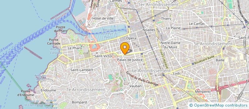 localisation de l'entreprise SOCIETE FRANCAISE DE TRITURATION à MARSEILLE